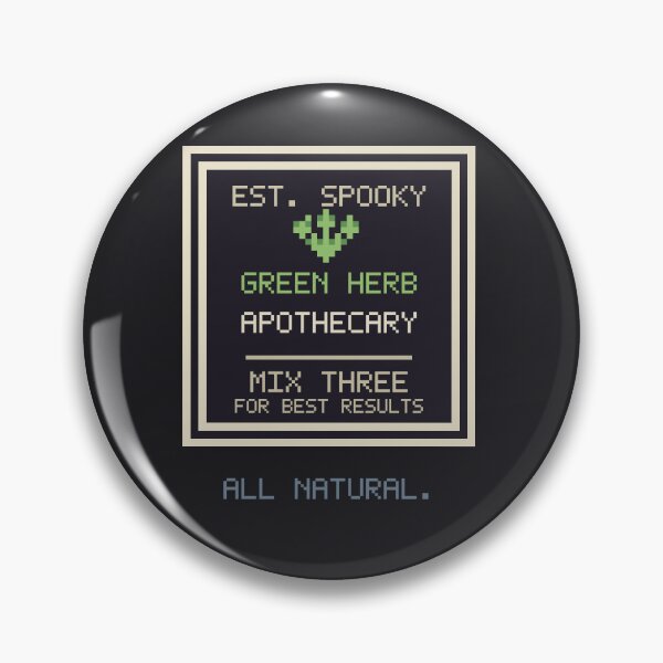 Item preview, Green Herb Apothecary, Vintage Horror Gaming Label designed and sold by One More Run.