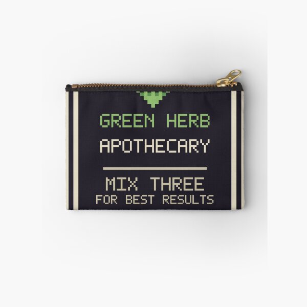Item preview, Green Herb Apothecary, Vintage Horror Gaming Label designed and sold by River1Shop.