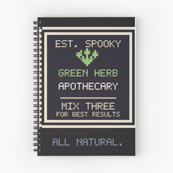 Item preview, Green Herb Apothecary, Vintage Horror Gaming Label designed and sold by River1Shop.