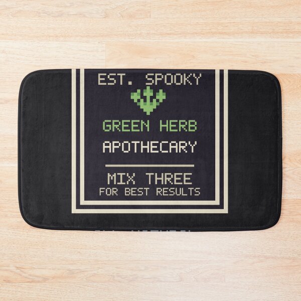 Item preview, Green Herb Apothecary, Vintage Horror Gaming Label designed and sold by River1Shop.