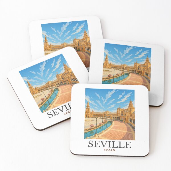 Item preview, Seville - Spain  designed and sold by GoodOldVintage.