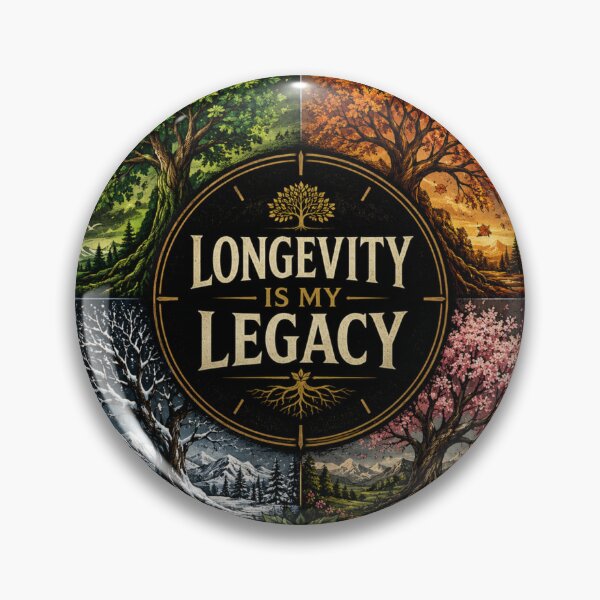 Item preview, Longevity Is My Legacy | Four Seasons Tree of Life Inspirational Wellness T designed and sold by CKADigital.