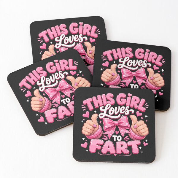 Item preview, This Girl Loves to Fart Funny Shirt | Silly Humor Gift | Cute Gassy Quote Design designed and sold by 76Valeria.
