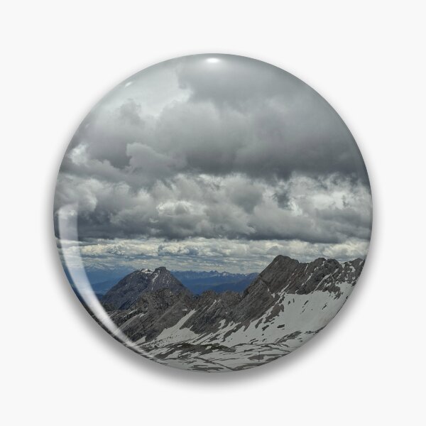 Item preview, Dramatic Storm Clouds Over Snow-Covered Alpine Mountains designed and sold by pasalagabriela.