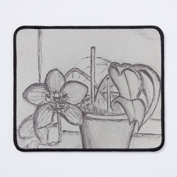 Item preview, Orchid, Pencil Sketch, Botanical Art designed and sold by Gabissq.
