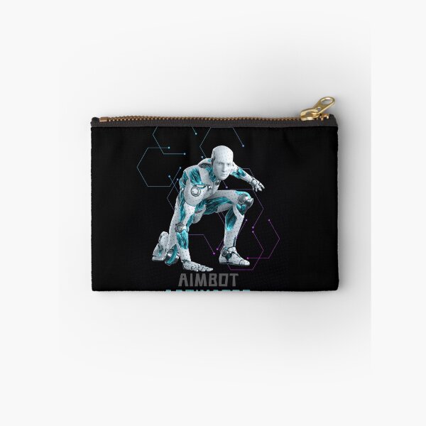 Item preview, Aimbot Activated Cyberpunk Cyborg Gamer Art designed and sold by AhmadAnnaPrints.