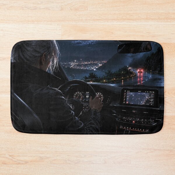 Item preview, Rein Night Drive - Dark Anime Car Aesthetic Art designed and sold by House of Rein.