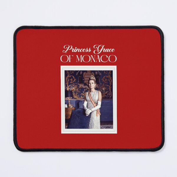 Item preview, Princess Grace of Monaco (White on Red) designed and sold by PawsitiveMum3.