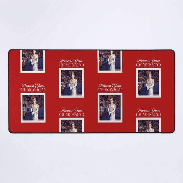 Item preview, Princess Grace of Monaco (White on Red) designed and sold by PawsitiveMum3.