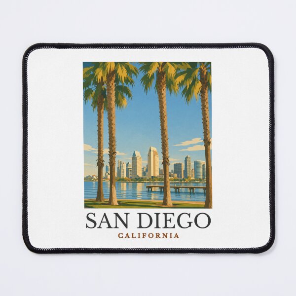 Artikelvorschau, San Diego - Kalifornien entworfen und verkauft von GoodOldVintage.