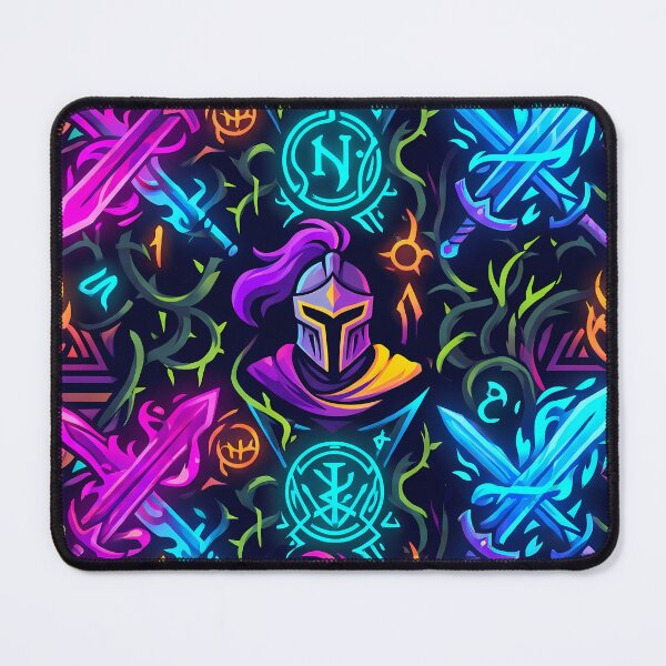 Item preview, Sword Power Fantasy RPG Pixel Art Seamless Pattern designed and sold by ART ATTACK ZONE.