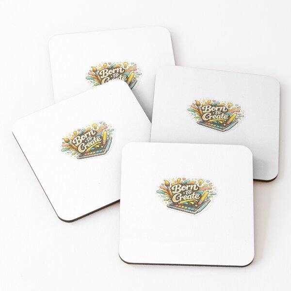 Item preview, Born to Create Artist Creative Sticker designed and sold by Sticker_Verse_Studio.