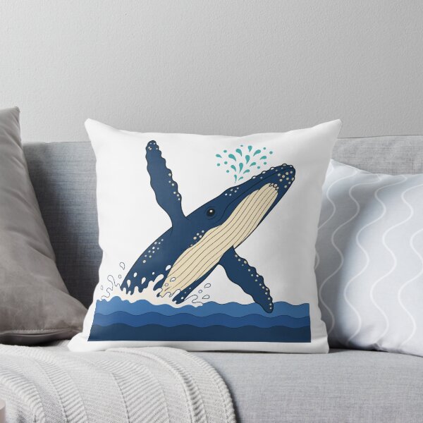 Item preview, Whale Hello There — Breaching Whale Greeting Animal-pun Humor designed and sold by Mosidrip.