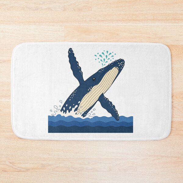 Item preview, Whale Hello There — Breaching Whale Greeting Animal-pun Humor designed and sold by MOSIDRIP™.