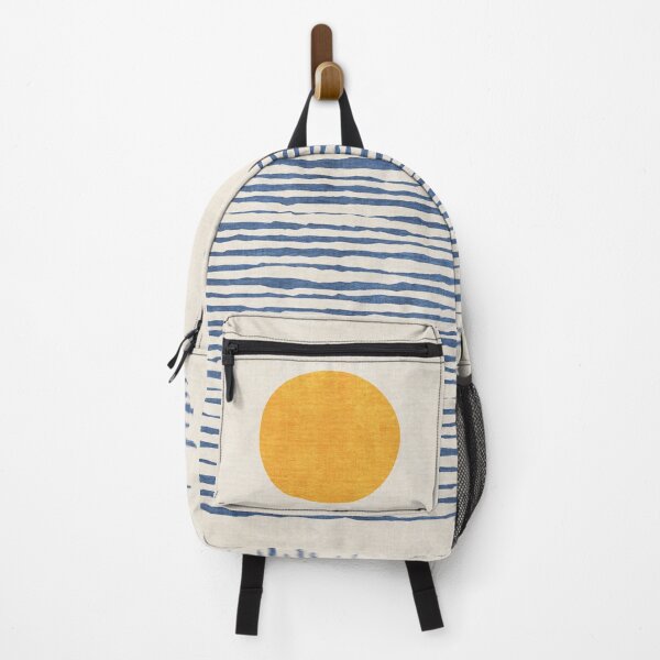 Item preview, Minimalist Seascape Sun over the Sea designed and sold by FAROSSTUDIO.