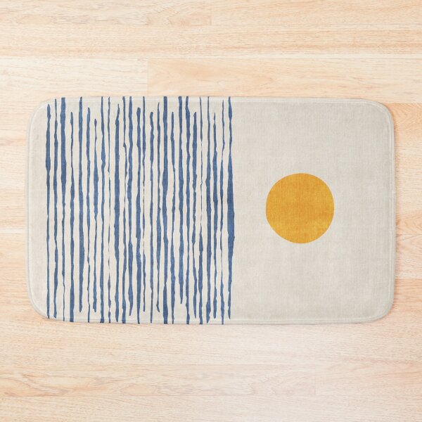 Item preview, Minimalist Seascape Sun over the Sea designed and sold by FAROSSTUDIO.