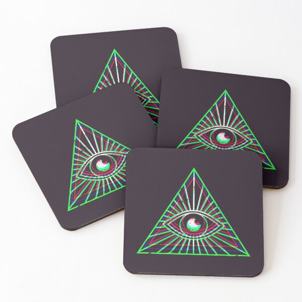 Item preview, Illuminati - Dark Synthwave 3 designed and sold by animinimal.