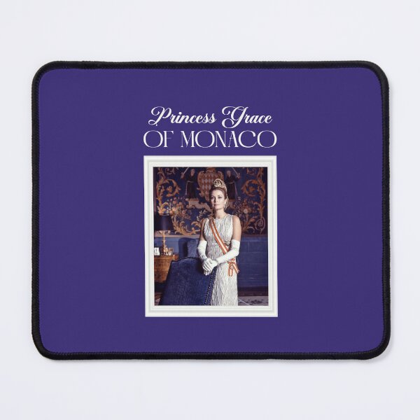 Item preview, Princess Grace of Monaco (White on Purple) designed and sold by PawsitiveMum3.
