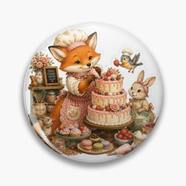 Item preview, Fox Bakery Friends designed and sold by Snurly.