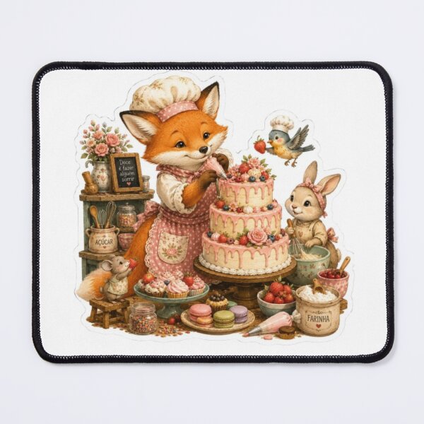 Item preview, Fox Bakery Friends designed and sold by Snurly.