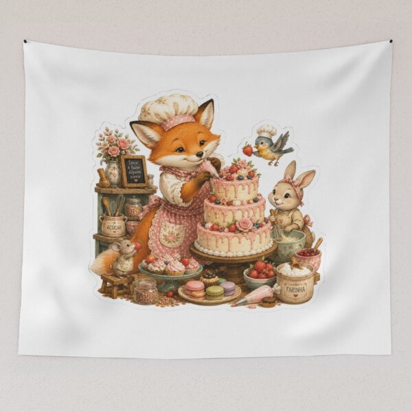 Item preview, Fox Bakery Friends designed and sold by Snurly.