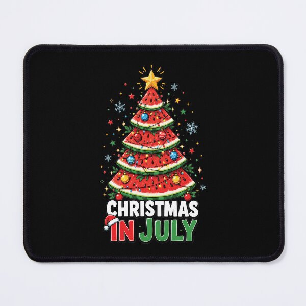 Item preview, Watermelon Xmas Tree Summer, Christmas In July designed and sold by Doodletext.