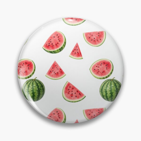 Item preview, Watercolor Watermelon Seamless Pattern | Summer Fruit Botanical Repeat Print designed and sold by Joyfulfabric.