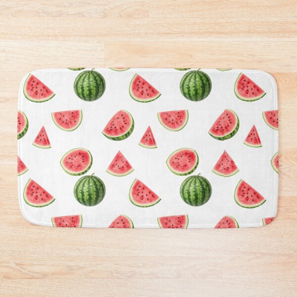 Item preview, Watercolor Watermelon Seamless Pattern | Summer Fruit Botanical Repeat Print designed and sold by Joyfulfabric.