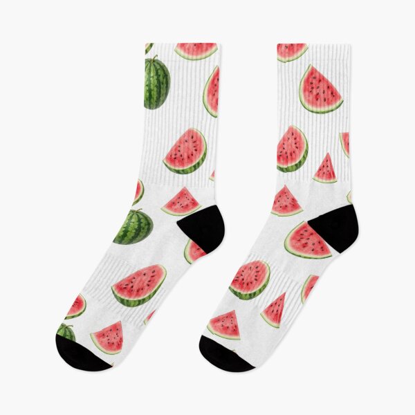 Item preview, Watercolor Watermelon Seamless Pattern | Summer Fruit Botanical Repeat Print designed and sold by Joyfulfabric.