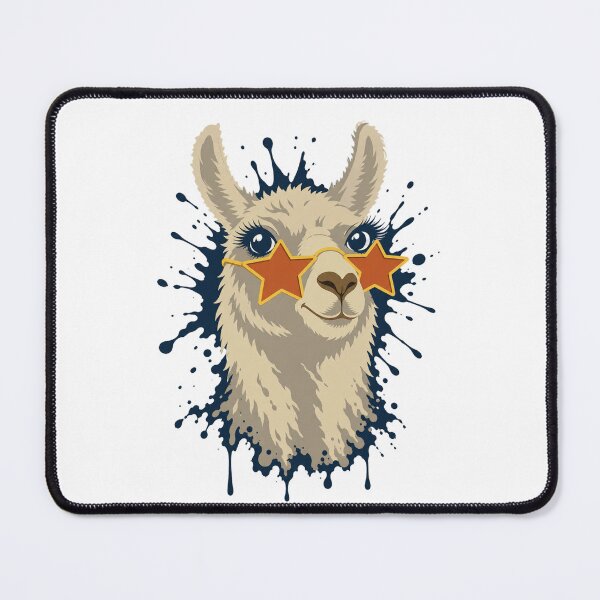 Item preview, Llamazing — Llama Portrait in Sunglasses Animal-pun Humor designed and sold by MOSIDRIP™.