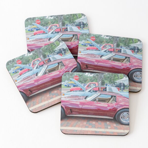 Item preview, 1974 Medium Red Metallic Chevrolet Corvette Stingray Classic Muscle designed and sold by RichFrancoCars.