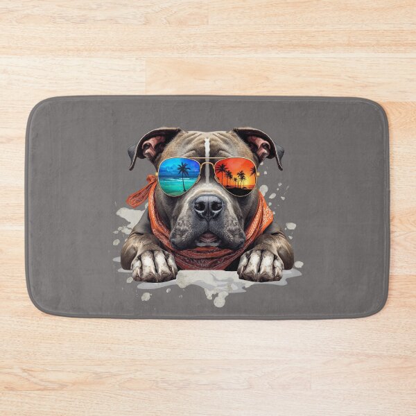 Item preview, COOL GREY PITBULL  designed and sold by BKDIGITALSHOP.