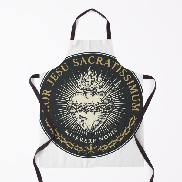 Item preview, Sacred Heart of Jesus Cor Jesu Sacratissimum Latin Catholic designed and sold by raedattia.