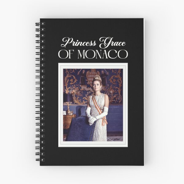 Item preview, Princess Grace of Monaco (White on Black) designed and sold by PawsitiveMum3.