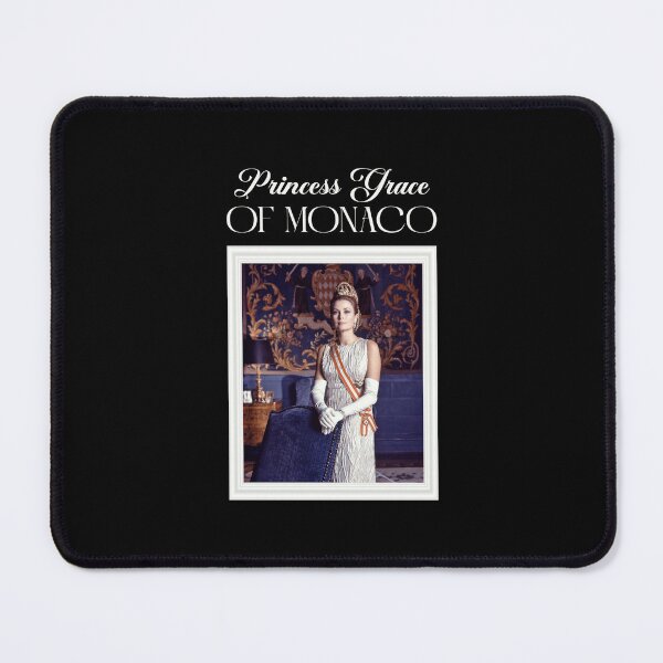 Item preview, Princess Grace of Monaco (White on Black) designed and sold by PawsitiveMum3.