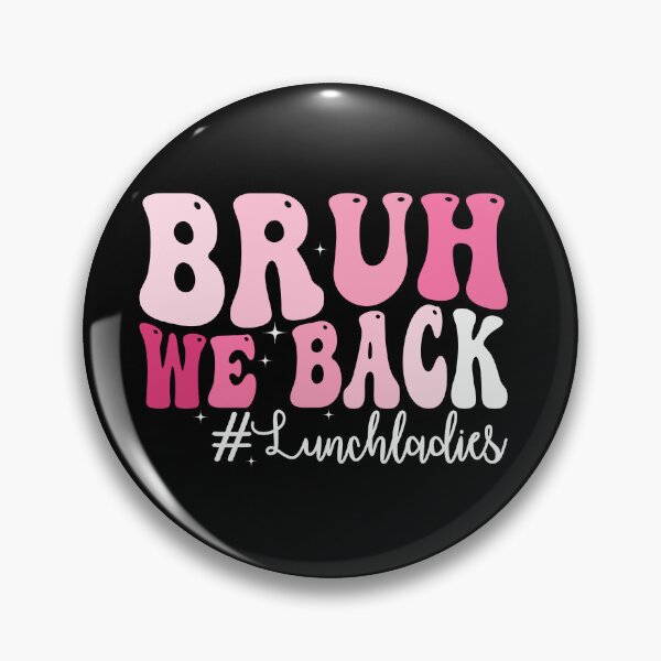 Item preview, Bruh We Back Lunch Lady Shirt | Funny Back to School Cafeteria Staff Tee | Lunch Lady Humor Gift designed and sold by 76Valeria.