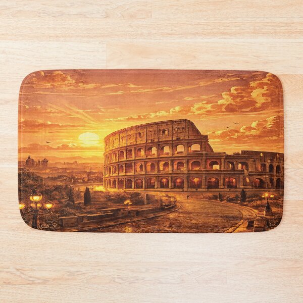 Item preview, Colosseum | Glory of Ancient Rome | Vintage Travel Poster designed and sold by GnuArt.