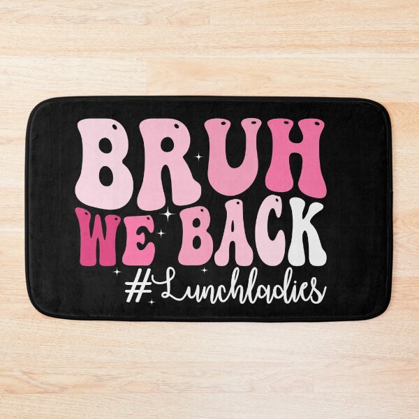Item preview, Bruh We Back Lunch Lady Shirt | Funny Back to School Cafeteria Staff Tee | Lunch Lady Humor Gift designed and sold by 76Valeria.