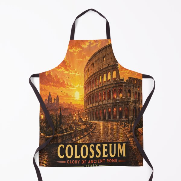 Item preview, Colosseum | Glory of Ancient Rome | Vintage Travel Poster designed and sold by GnuArt.