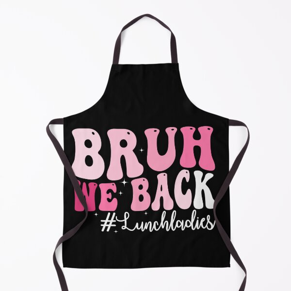 Item preview, Bruh We Back Lunch Lady Shirt | Funny Back to School Cafeteria Staff Tee | Lunch Lady Humor Gift designed and sold by 76Valeria.
