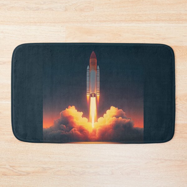 Item preview, 3d Render Of Vintage Space Rocket Digital designed and sold by Checho30.