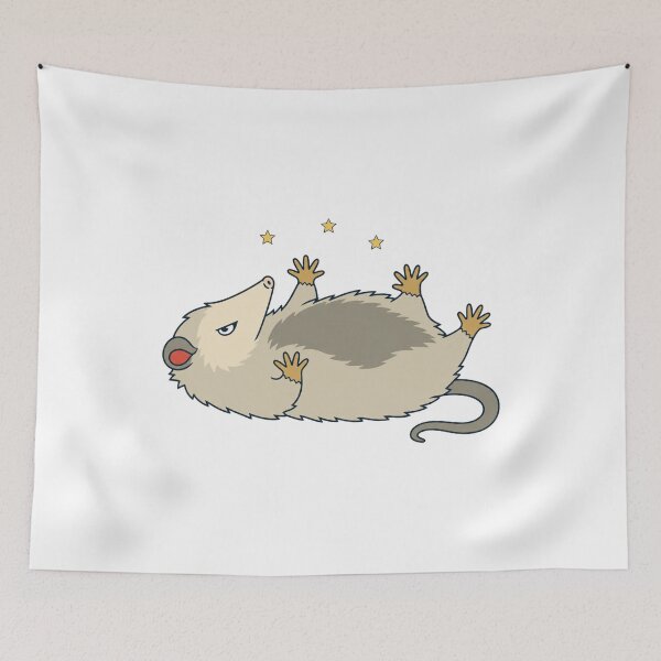 Item preview, Opossum: I'm Not Playing Dead, I'm Resting Animal-pun Humor designed and sold by MOSIDRIP™.