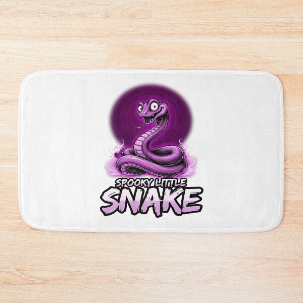 Item preview, Eerie Coiled Reptile Cartoon Graphic designed and sold by ColeLaniTrading.