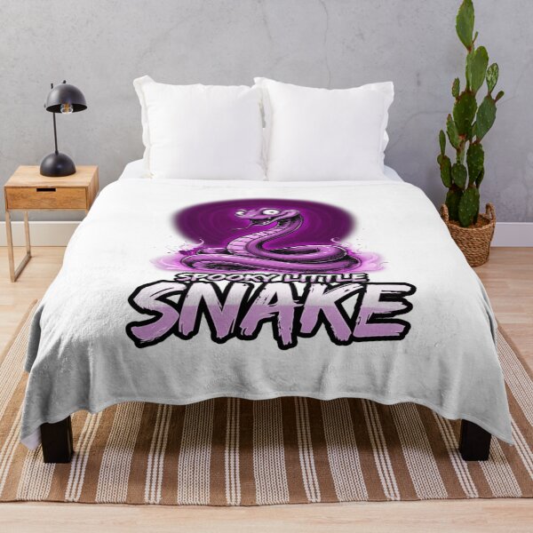 Item preview, Eerie Coiled Reptile Cartoon Graphic designed and sold by ColeLaniTrading.