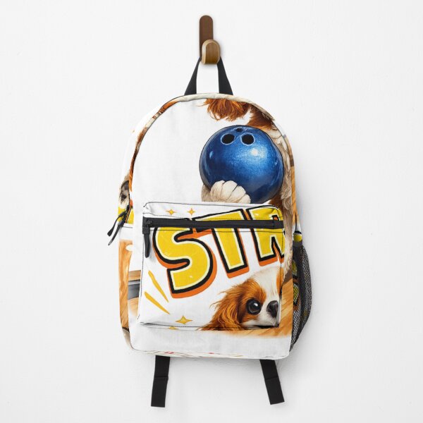 Item preview, Blenheim Cavalier Bowling a Strike designed and sold by SpottyRainbow.