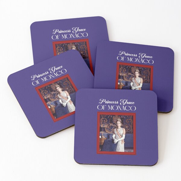 Item preview, Princess Grace of Monaco (Red on Purple) designed and sold by PawsitiveMum3.