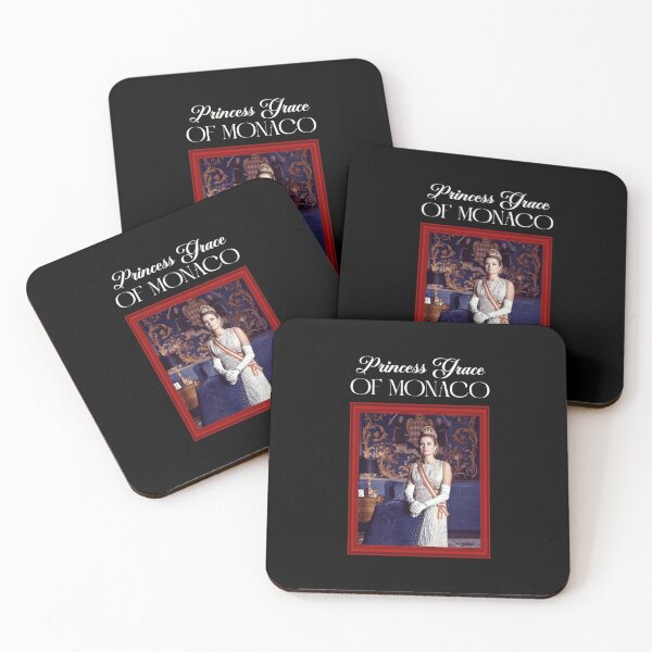 Item preview, Princess Grace of Monaco (Red on Black) designed and sold by PawsitiveMum3.
