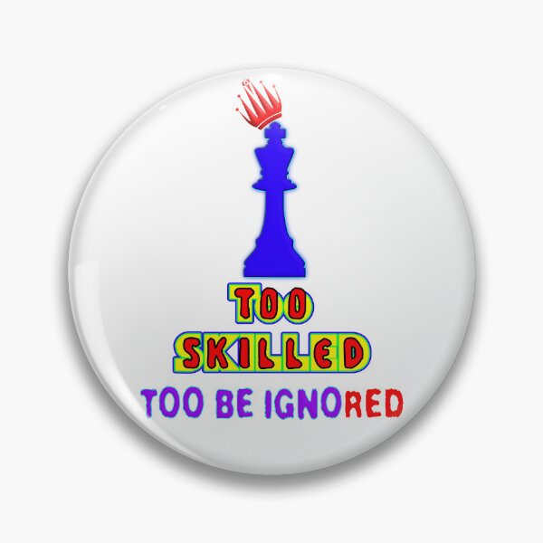 Item preview, Too Skilled to be Ignored, Motivational Typography T-Shirt Success Mindset Quote designed and sold by T2T-ees.