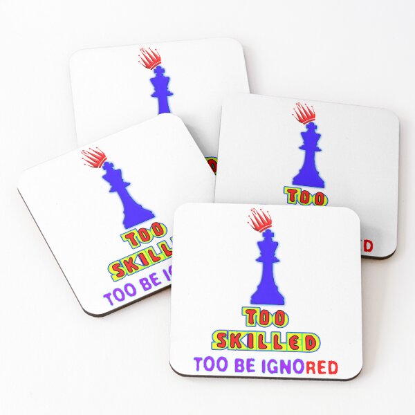 Item preview, Too Skilled to be Ignored, Motivational Typography T-Shirt Success Mindset Quote designed and sold by T2T-ees.