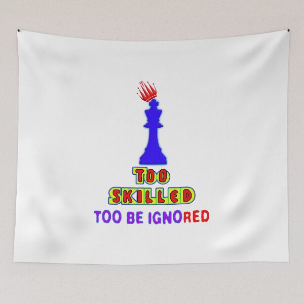 Item preview, Too Skilled to be Ignored, Motivational Typography T-Shirt Success Mindset Quote designed and sold by T2T-ees.
